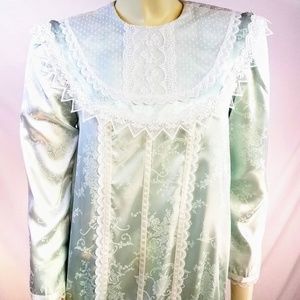 Vintage Girly Jessica McClintock GUNNESAX Dress 12